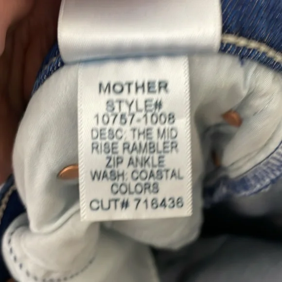 Mother Mid Rise Rambler. - Picture 8 of 10